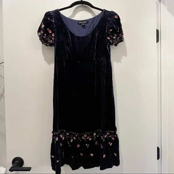 Betsey Johnson | Dresses | Rare Betsy Johnson Two Piece Velvet Set |  Poshmark